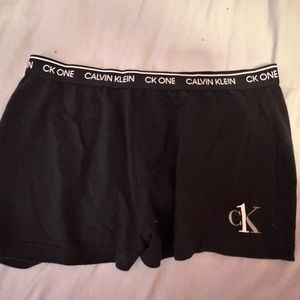 Black Calvin Klein Shorts